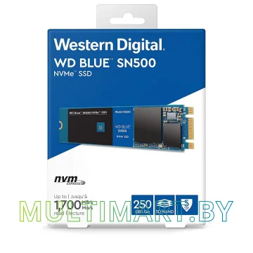 SSD диск WD Blue SN500 250GB WDS250G1B0C картинка 4